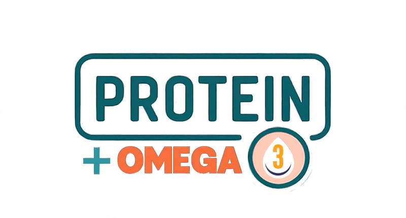 High in protein and Omega-3 badge